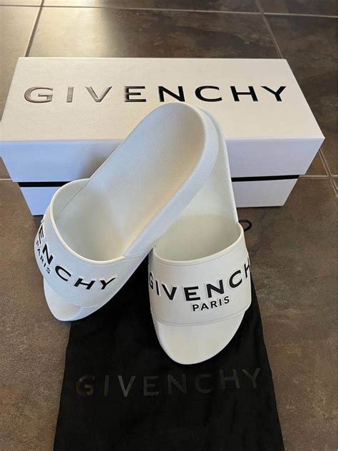 givenchy slides white red|Givenchy slides sale women.